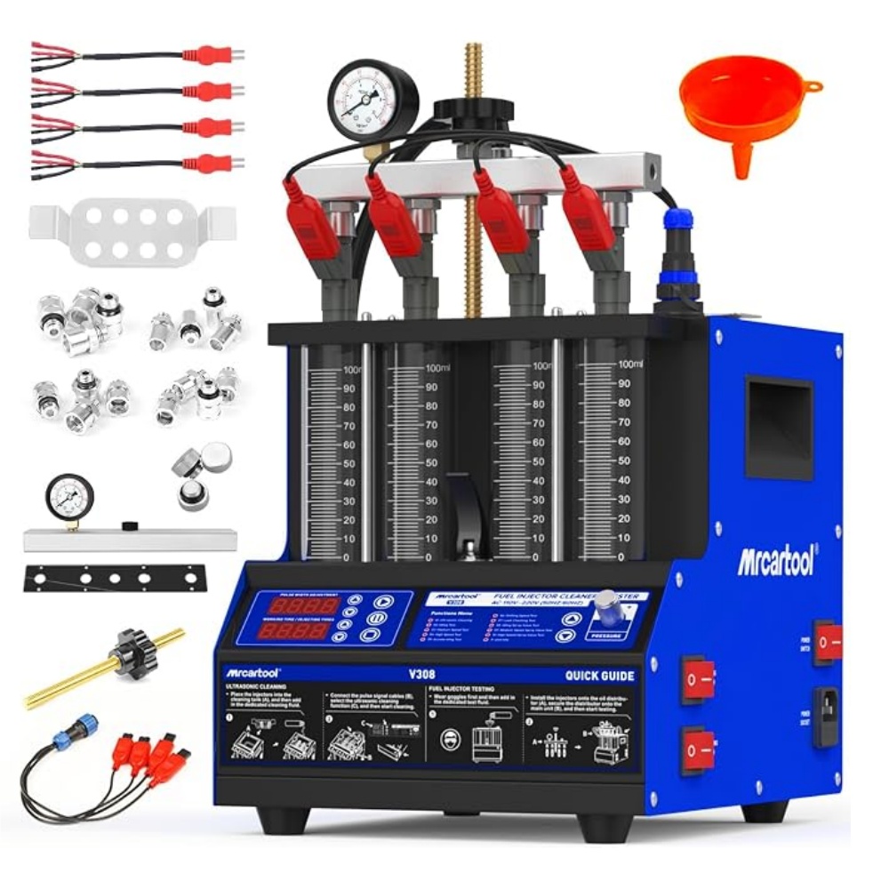 Fuel Injector Tester - V308 Yakıt Enjektörü Temizleme Test Cihazı,