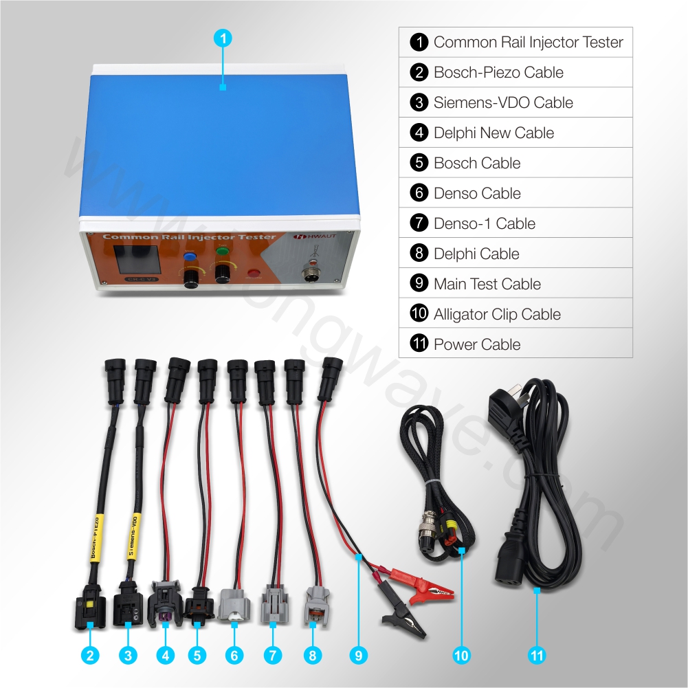 HWAUT CR-C V3 Common Rail Enje - Fuel Injector Tester incelemesi ve fiyatı