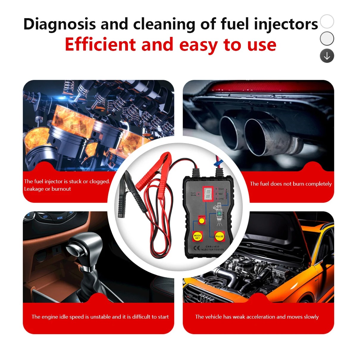 En Yeni Yakıt Sistemi Tarama C - Fuel Injector Tester incelemesi ve fiyatı