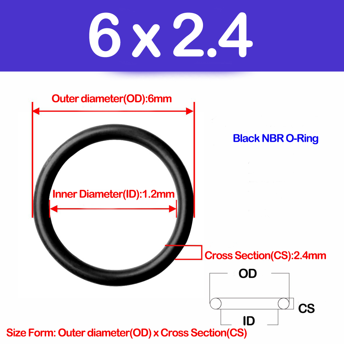 WD CS 2.4/2.8/4.6mm, NBR O Rin - Auto Repair Cs incelemesi ve fiyatı